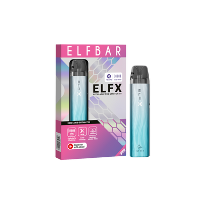 Elfbar - ELFX - Kit - Silver Blue
