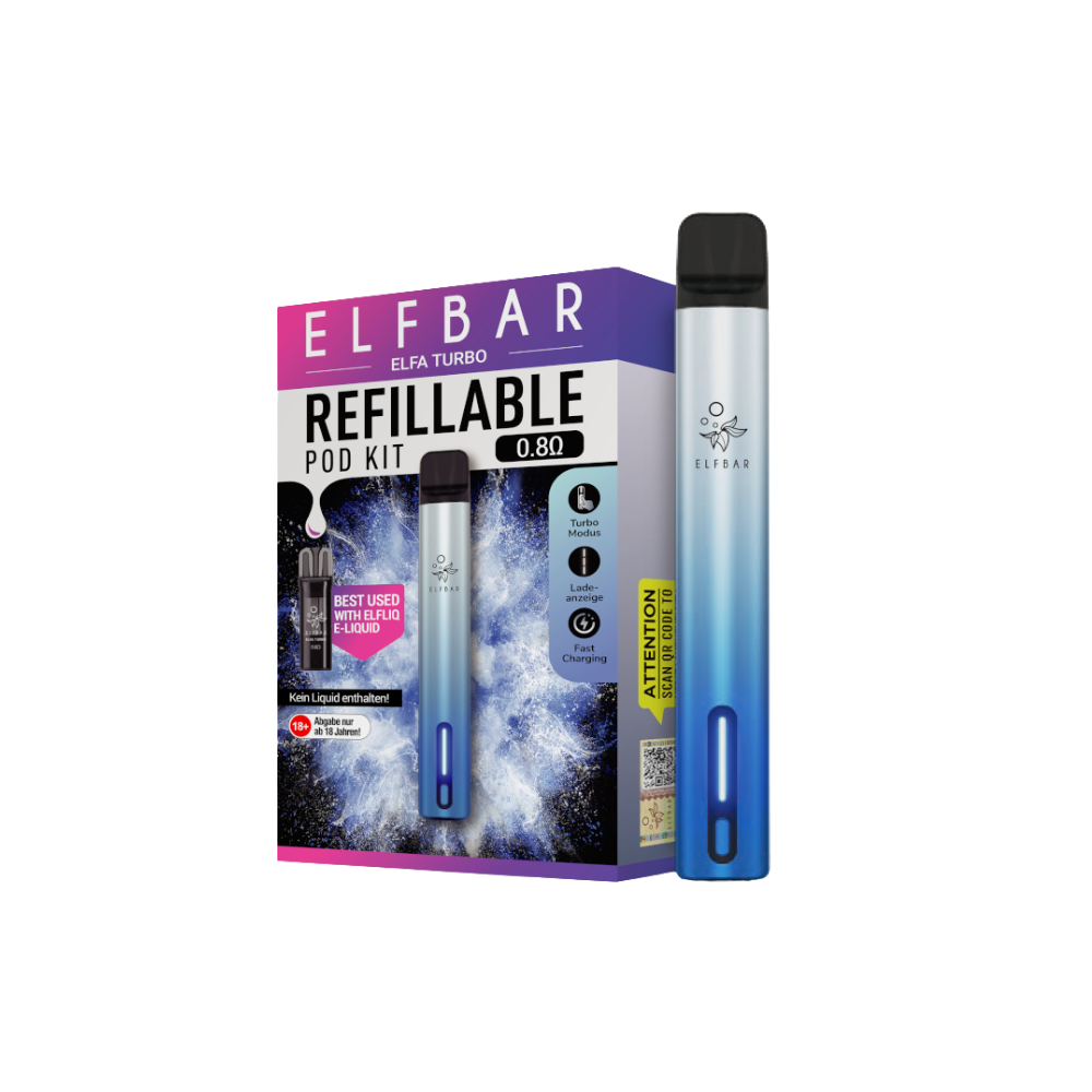 Elfbar ELFA Turbo Pod Kit - Aurora Cyan