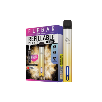 Elfbar ELFA Turbo Pod Kit - Aurora Gold