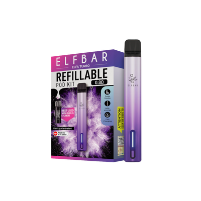Elfbar ELFA Turbo Pod Kit - Aurora Purple