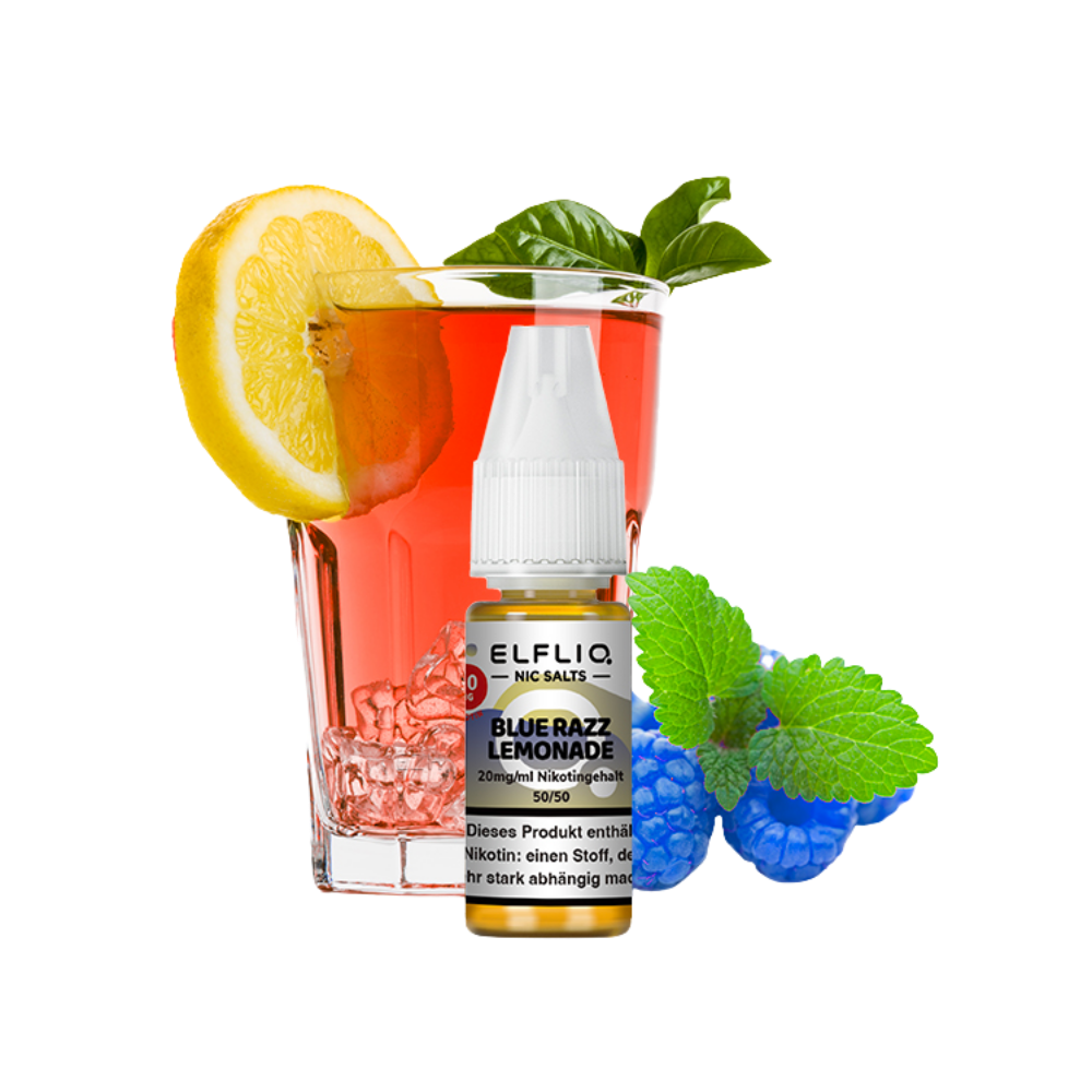 Elfbar - Elfliq Blue Razz Lemonade nikotinsalz liquid