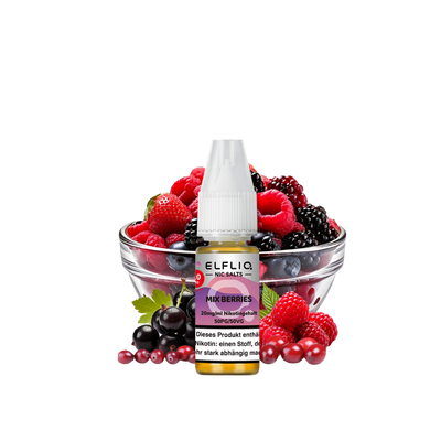 Elfbar - Elfliq Mixed Berries nicotine salt liquid