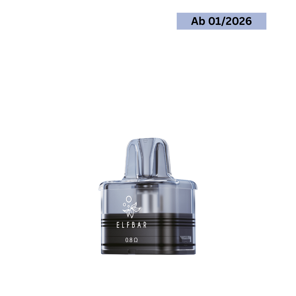 Elfbar ELFX Mega Refillable Pod - 5 ml. 0.8 ohm