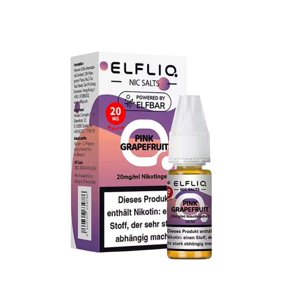 Elfbar - Elfliq Pink Grapefruit nicotine salt liquid