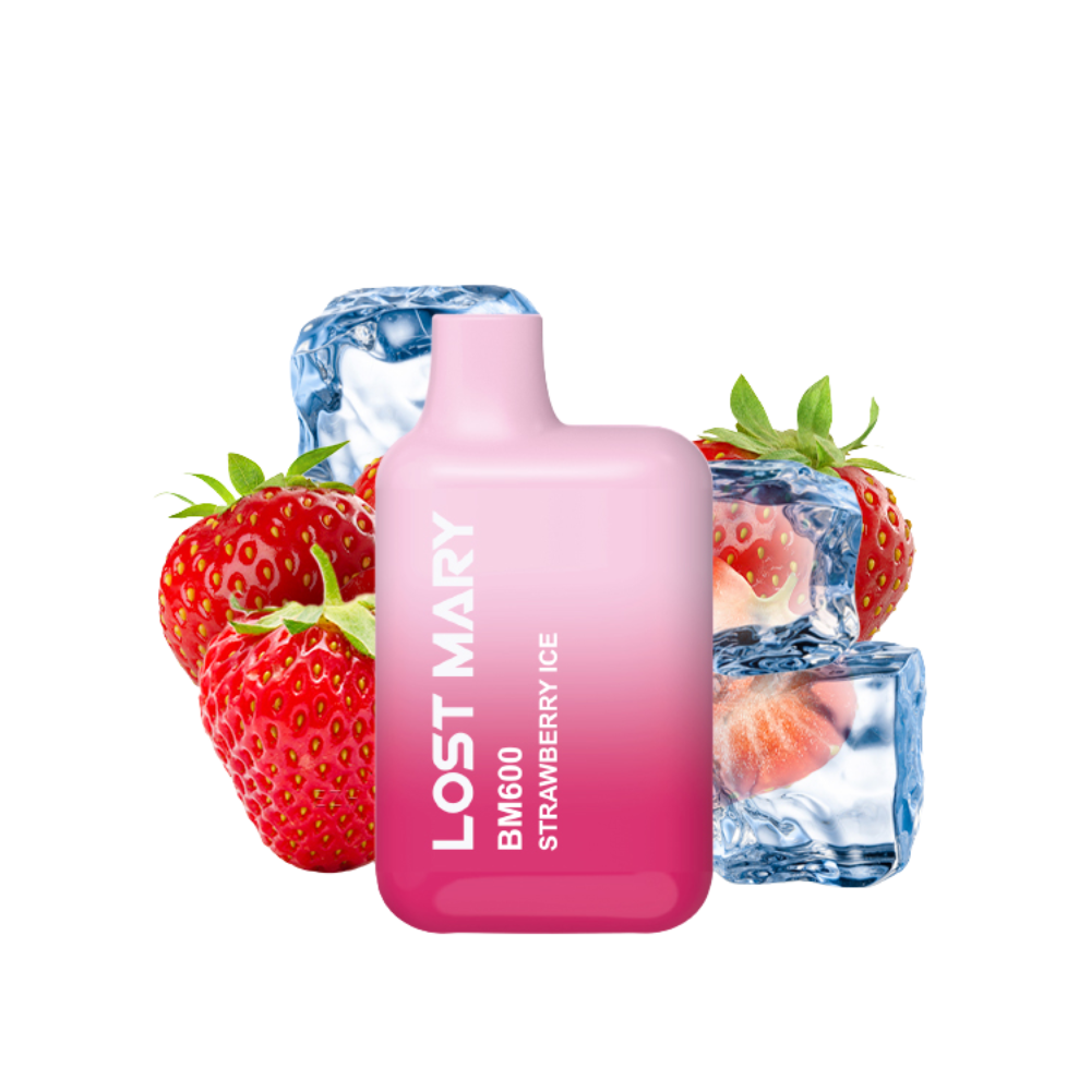 Elfbar - Lost Mary BM 600 - Strawberry Ice - 20mg