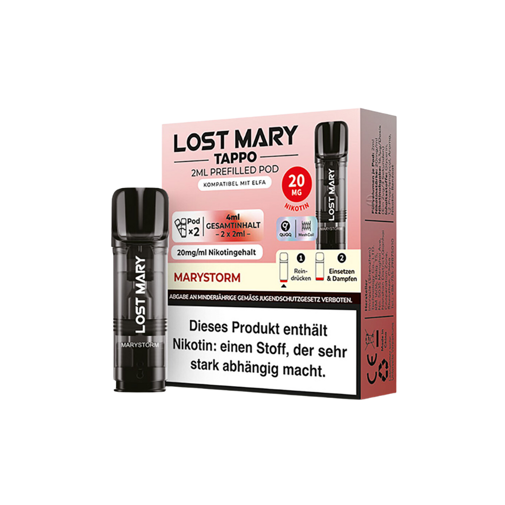Elfbar Lost Mary Tappo Pod - Mary Storm 2x 20mg