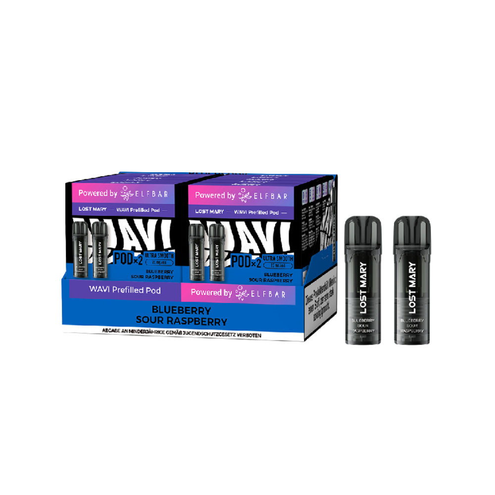 Lost Mary WAVI Pods - Blueberry Sour Raspberry