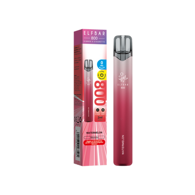 Elfbar 800 - Watermelon Nicotine Free