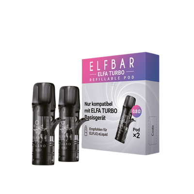 ELFA Turbo Refillable Pod 0.8 Ω (empty pod)