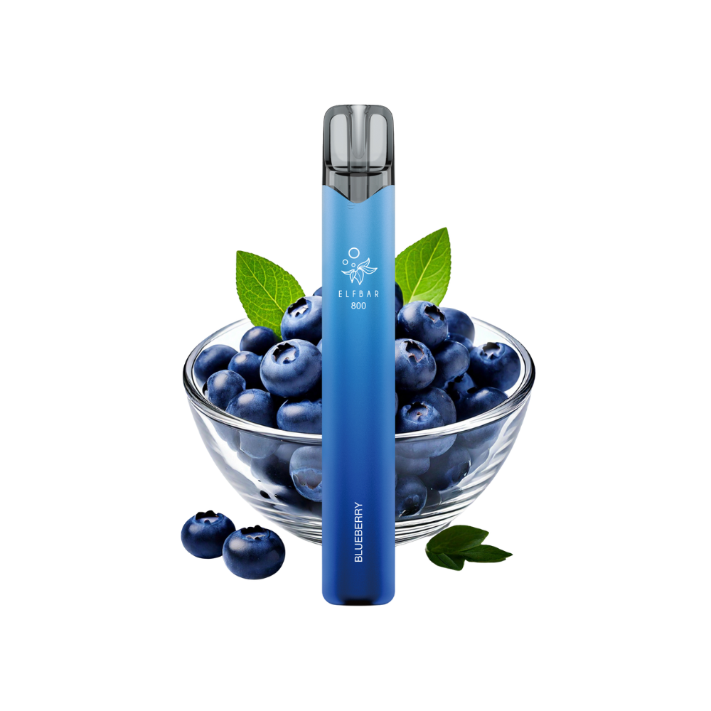 Elfbar 800 - Blueberry Nicotine Free