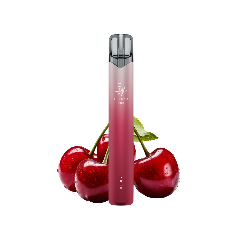 Elfbar 800 - Cherry Nicotine Free