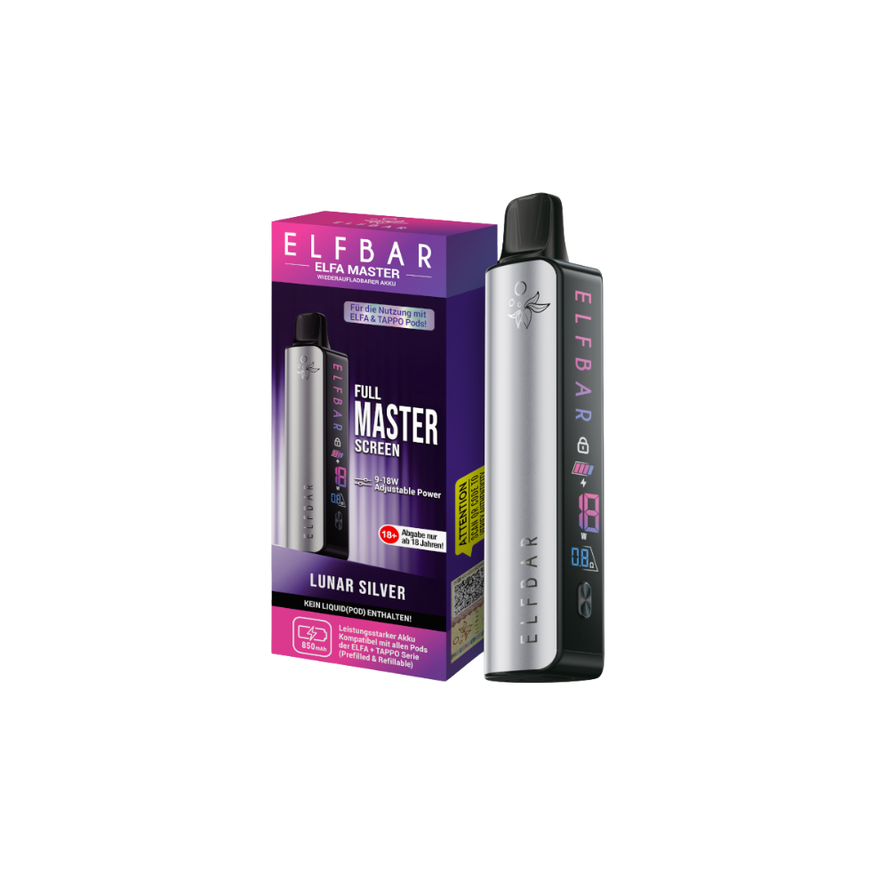 Elfbar ELFA Master - Color: Lunar Silver