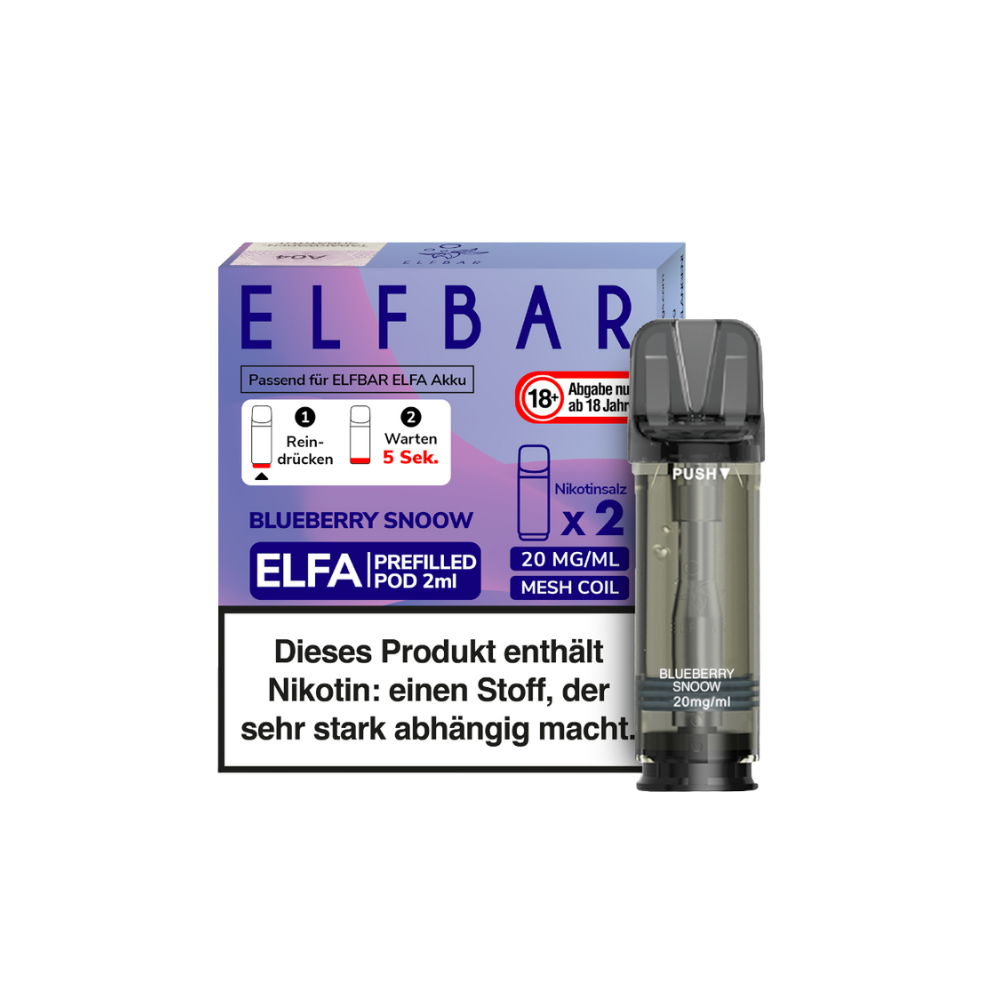 ELFA Pod - Blueberry Snow - 2x 20mg