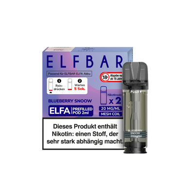 ELFA Pod - Blueberry Snow - 2x 20mg