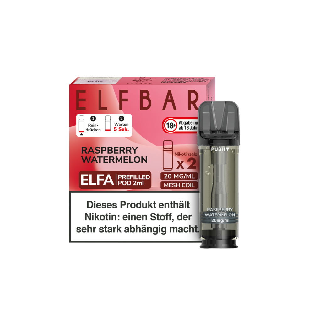 ELFA Pod - Raspberry Watermelon - 2x 20mg