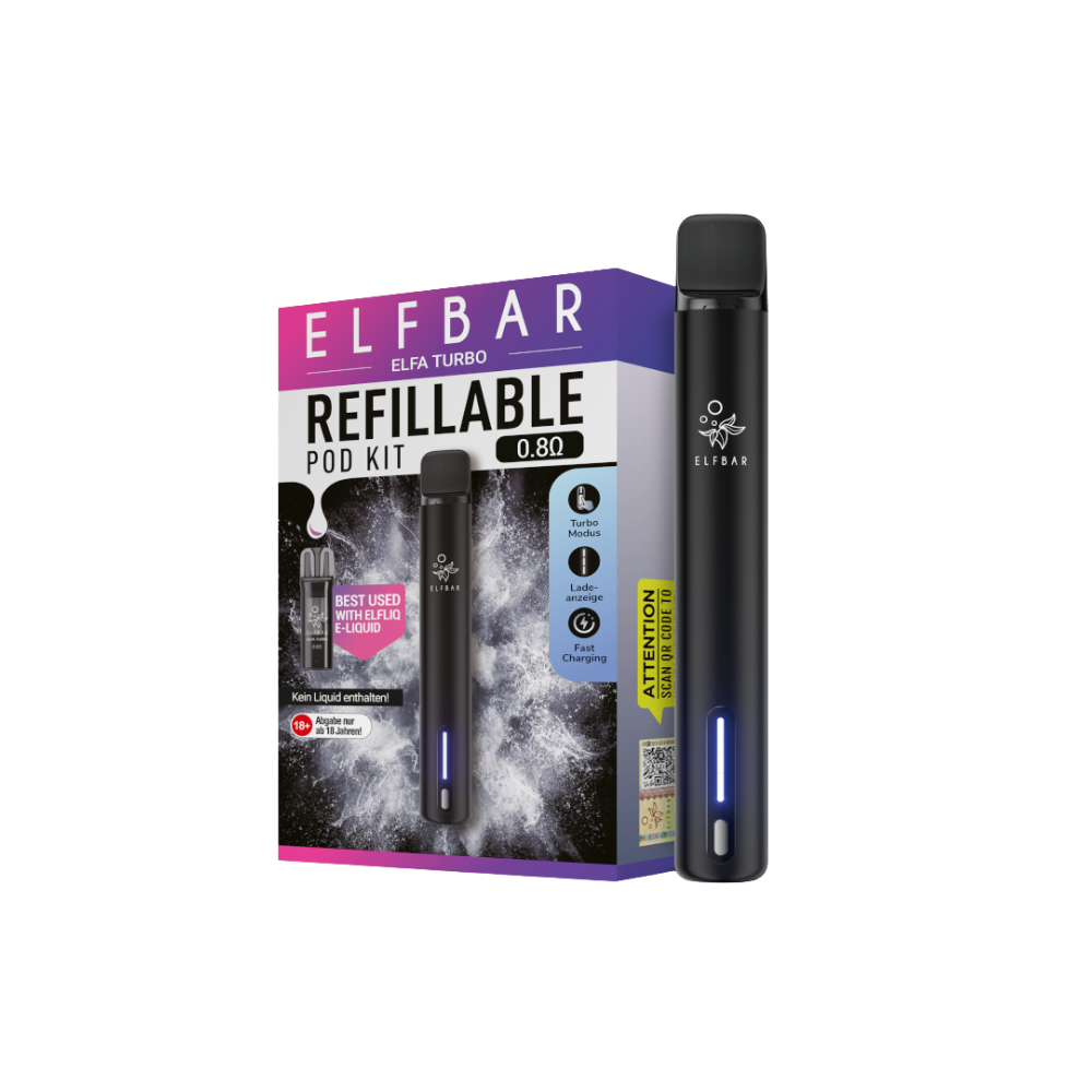 Elfbar ELFA Turbo Pod Kit - Aurora Black