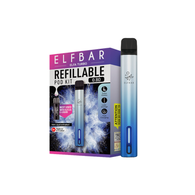 Elfbar ELFA Turbo Pod Kit - Aurora Cyan