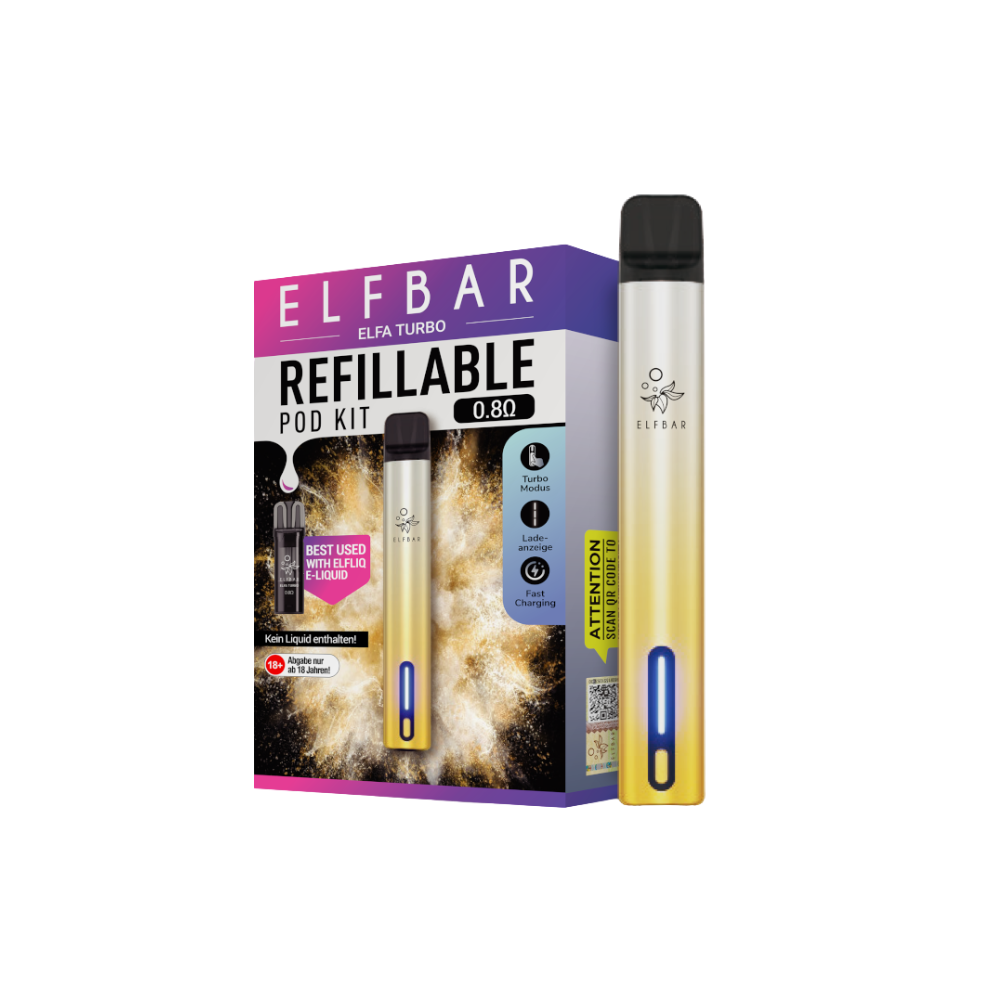 Elfbar ELFA Turbo Pod Kit - Aurora Gold