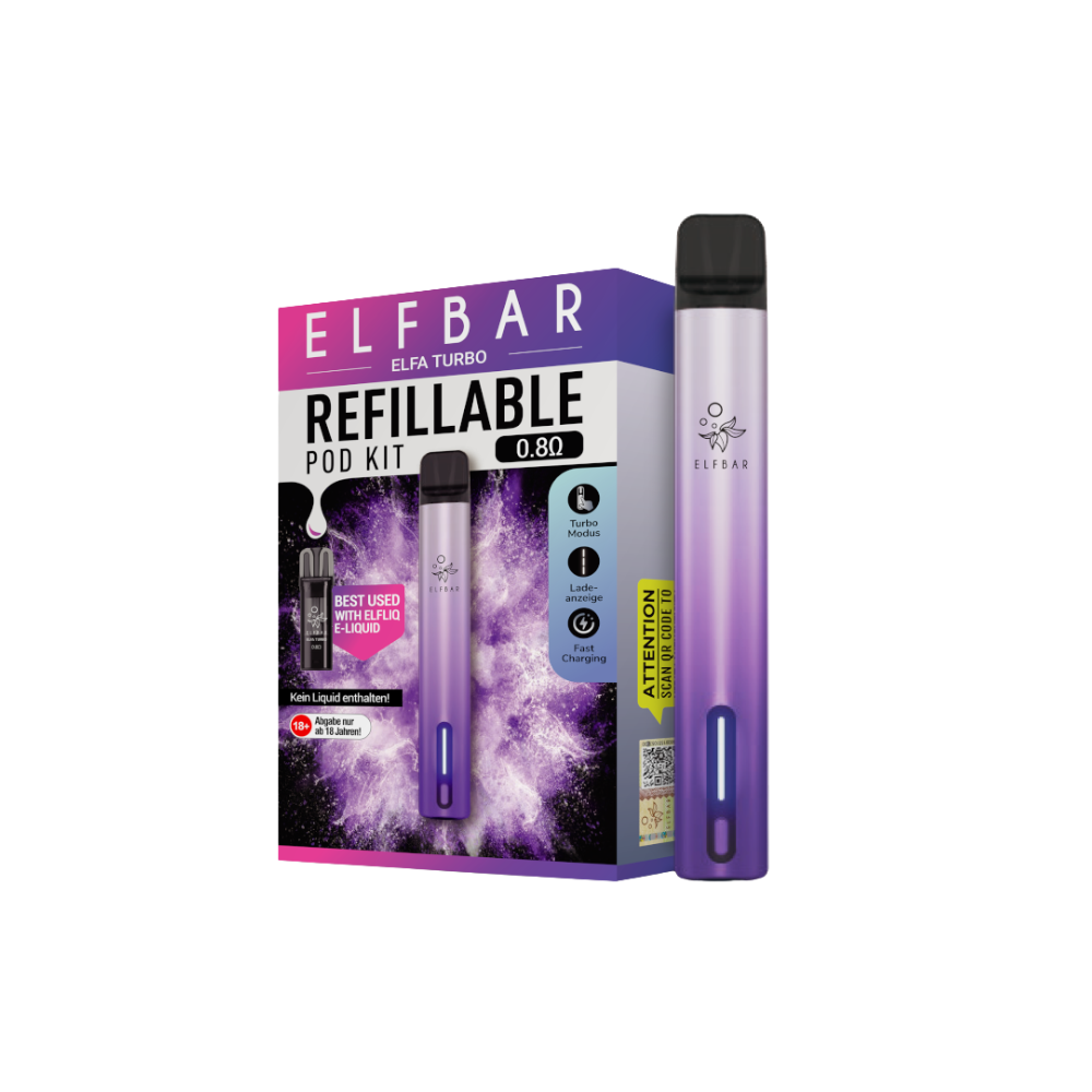 Elfbar ELFA Turbo Pod Kit - Aurora Purple