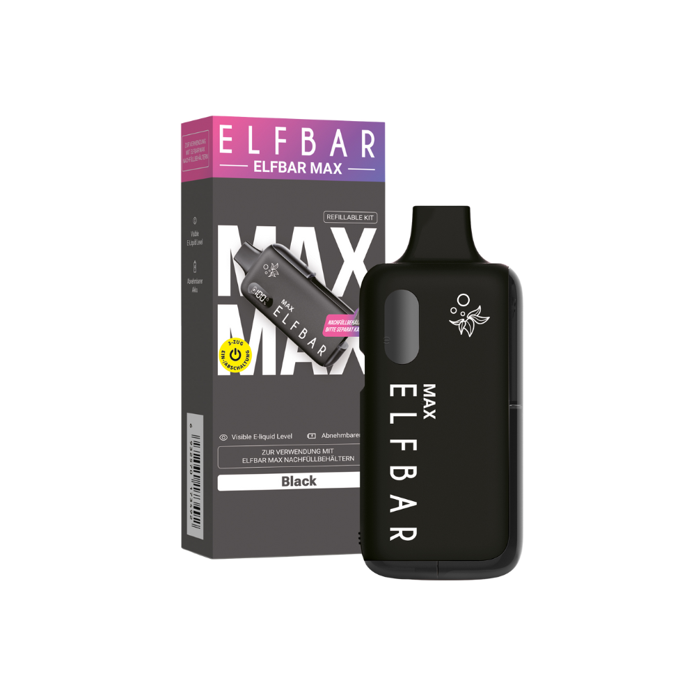 Elfbar Max Battery - 650mAh - Black