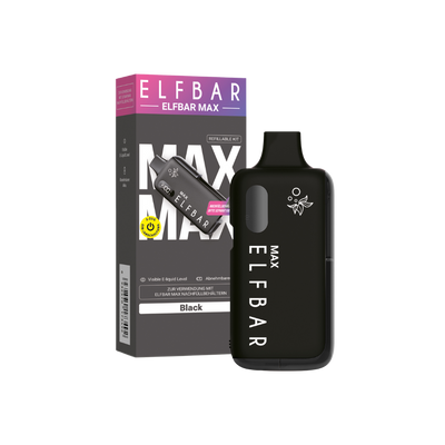 Elfbar Max Akku - 650mAh - Black