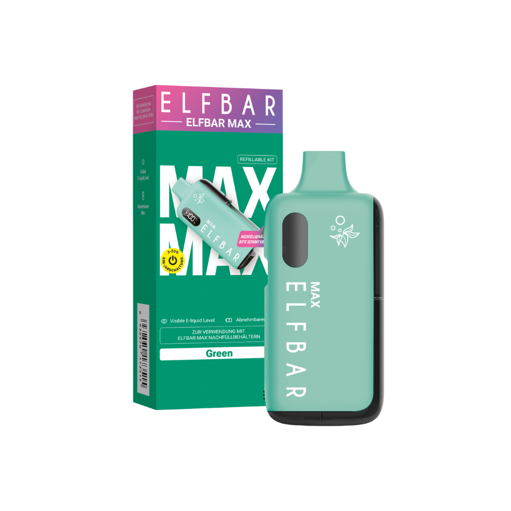 Elfbar Max Battery - 650mAh - Green
