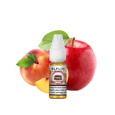 Elfbar - Elfliq Apple Peach nicotine salt liquid