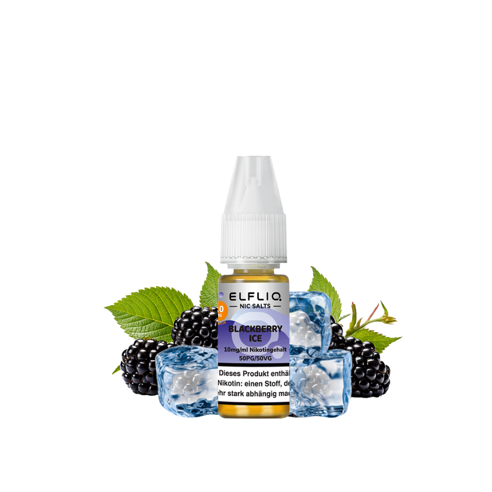 Elfbar - Elfliq Blackberry Ice nicotine salt liquid