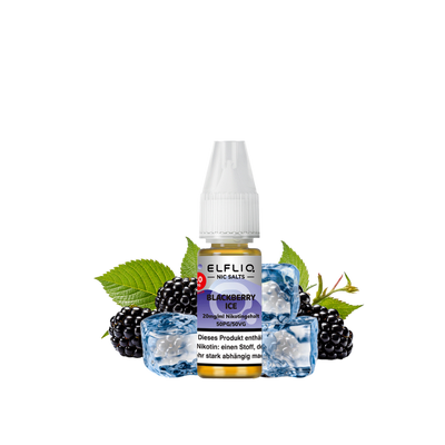 Elfbar - Elfliq Blackberry Ice nicotine salt liquid