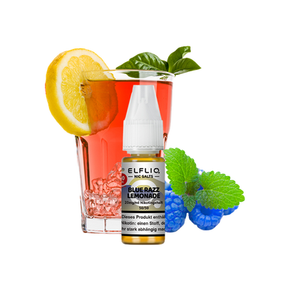 Elfbar - Elfliq Blue Razz Lemonade nicotine salt liquid