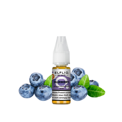 Elfbar - Elfliq Blueberry nicotine salt liquid