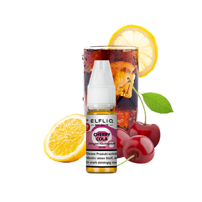 Elfbar - Elfliq Cherry Cola nicotine salt liquid