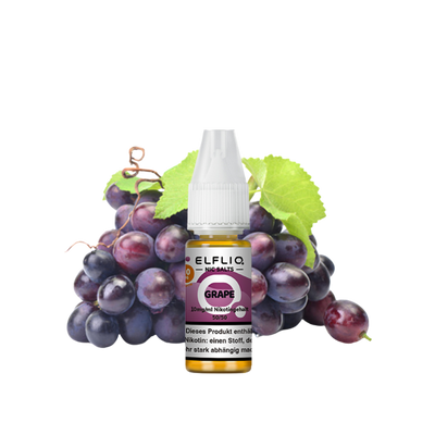 Elfbar - Elfliq Grape nicotine salt liquid