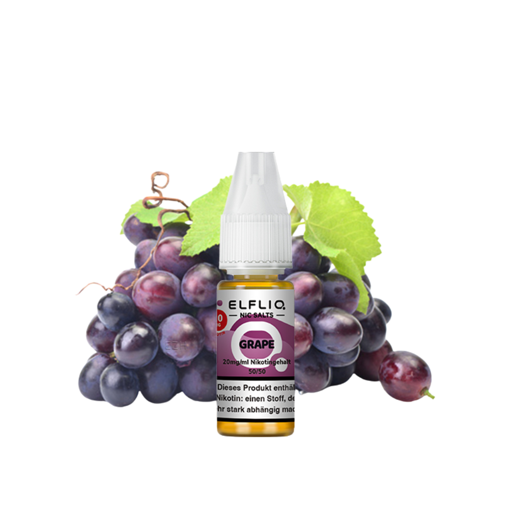 Elfbar - Elfliq Grape nicotine salt liquid