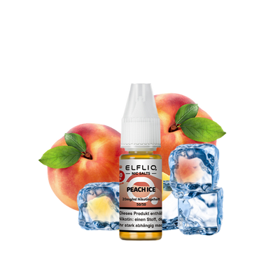 Elfbar - Elfliq Peach Ice nicotine salt liquid