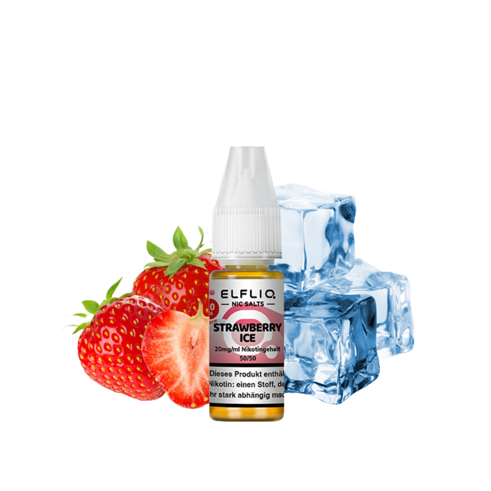 Elfbar - Elfliq Strawberry Ice nicotine salt liquid