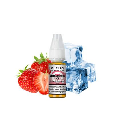 Elfbar - Elfliq Strawberry Ice nicotine salt liquid
