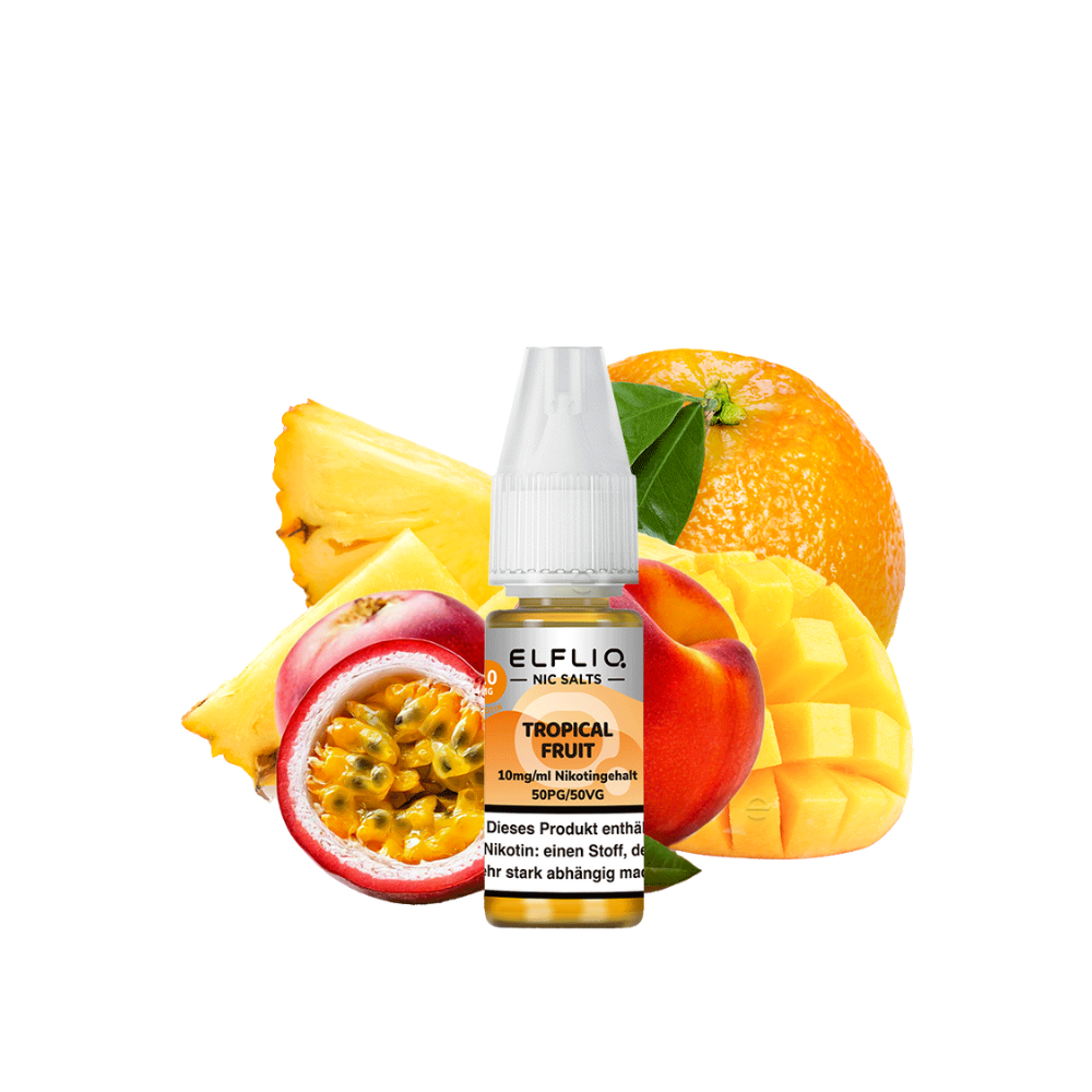 Elfbar - Elfliq Tropical Fruit nicotine salt liquid