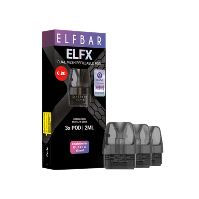 ELFX Refillable Pod 0.8 Ω (empty pod)