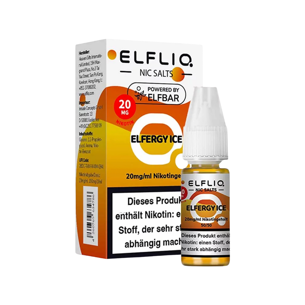 Elfbar - Elfliq Elfergy Ice nicotine salt liquid