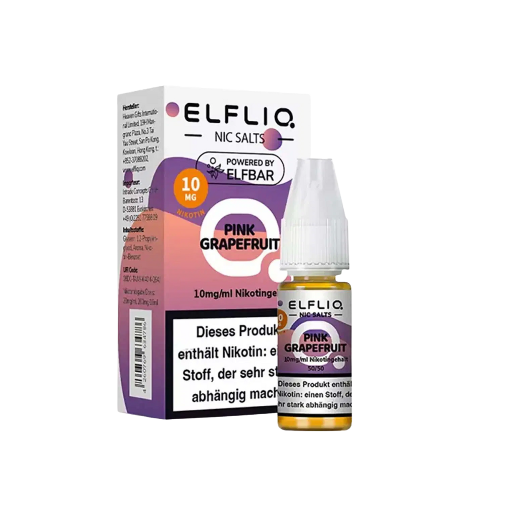 Elfbar - Elfliq Pink Grapefruit nicotine salt liquid