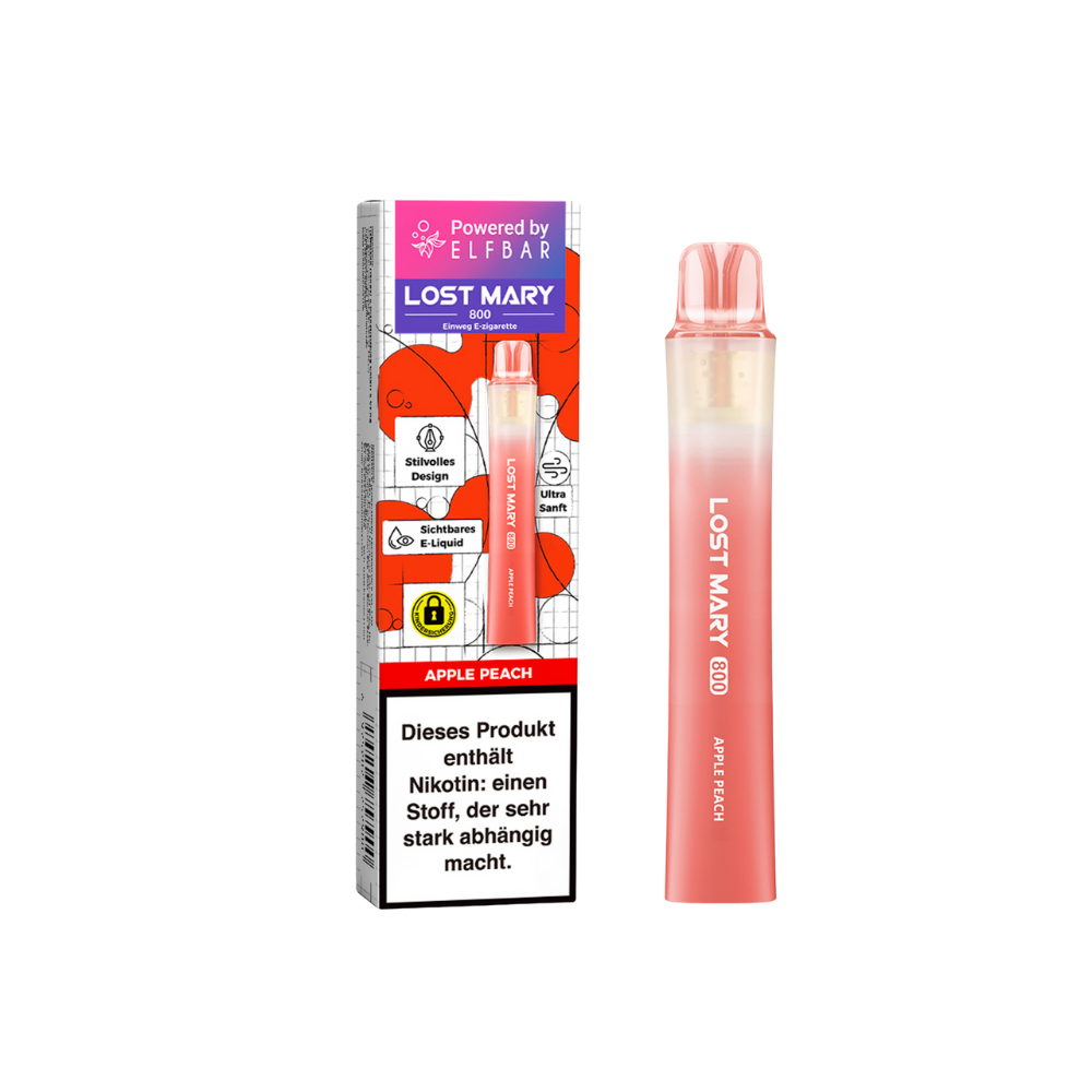 Lost Mary 800 - Apple Peach
