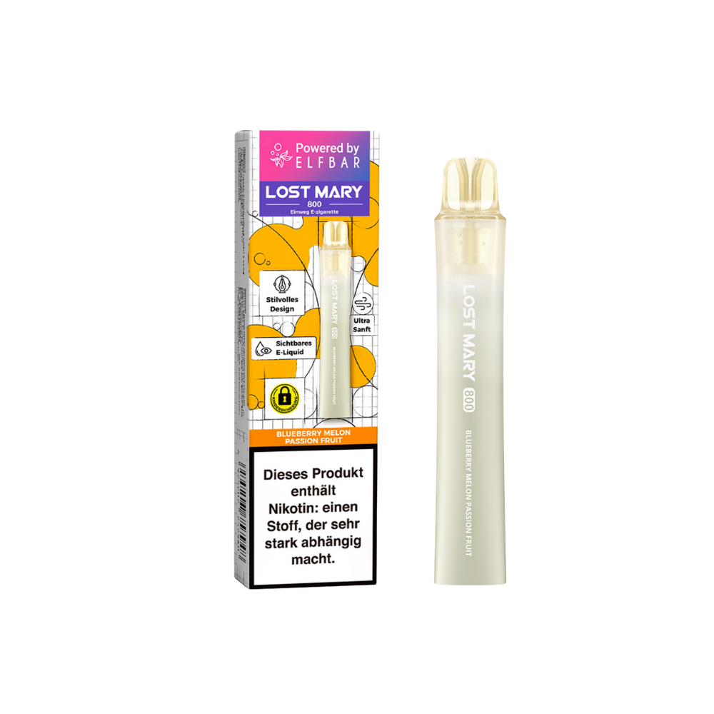 Lost Mary 800 - Blueberry Melon Passion Fruit