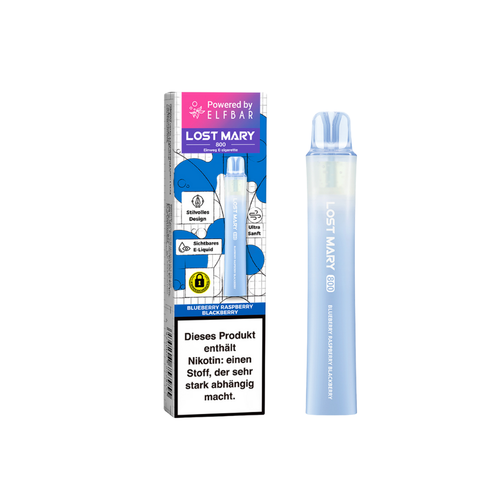 Lost Mary 800 - Blueberry Raspberry Blackberry