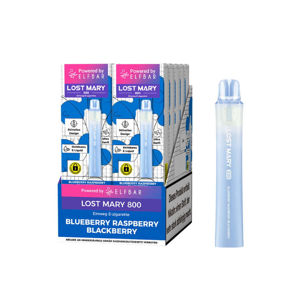Lost Mary 800 - Blueberry Raspberry Blackberry