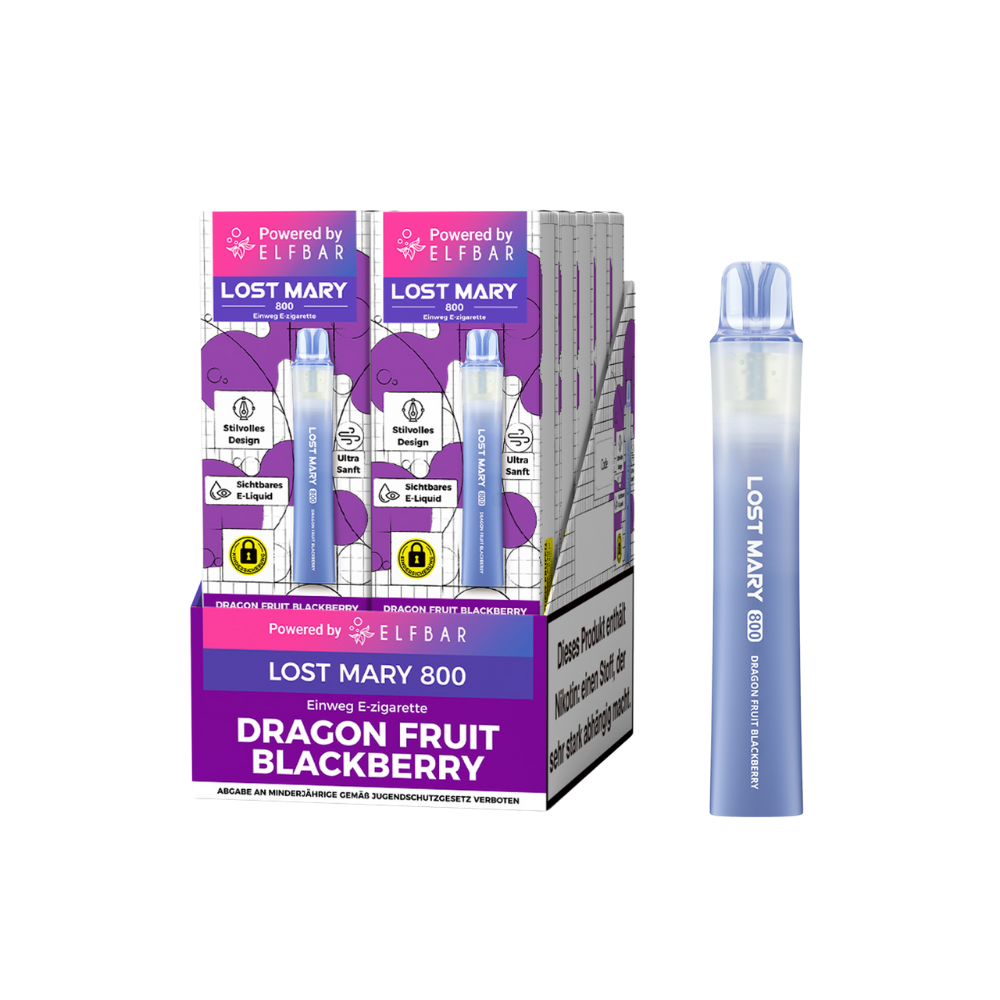 Lost Mary 800 - Dragon Fruit Blackberry