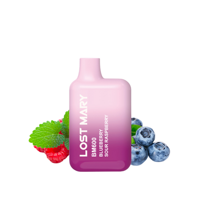 Elfbar - Lost Mary BM 600 - Blueberry Sour Raspberry - 20mg