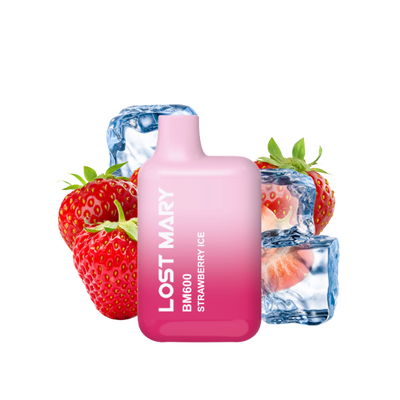 Elfbar - Lost Mary BM 600 - Strawberry Ice - 20mg