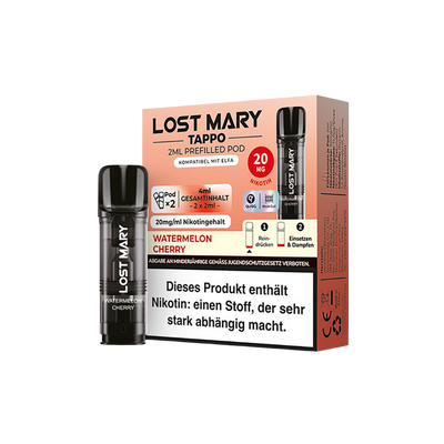 Elfbar Lost Mary Tappo Pod - Watermelon Cherry 2x 20mg 