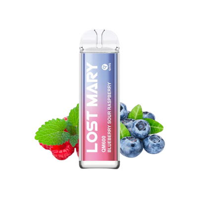 Elfbar - Lost Mary QM 600 - Blueberry Sour Raspberry - 20mg 